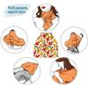 Baby Car Seat Canopy Covers Nursing Cover Stretchy Boys Girls Yellow Red Rose Carrier Cover Breastfeeding Cover Breathable view 4