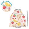 Baby Car Seat Canopy Covers Nursing Cover Stretchy Boys Girls Dog Banana Fruit Carrier Cover Breastfeeding Cover Breathable view 2