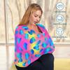 Baby Car Seat Canopy Covers Nursing Cover Stretchy Boys Girls Rainbow Leopard Carrier Cover Breastfeeding Cover Breathable view 3