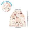 Baby Car Seat Canopy Covers Nursing Cover Stretchy Boys Girls Yak Bison Cute Carrier Cover Breastfeeding Cover Breathable view 2
