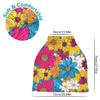Baby Car Seat Canopy Covers Nursing Cover Stretchy Boys Girls Colored Floral Vivid Carrier Cover Breastfeeding Cover Breathable view 2