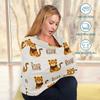 Baby Car Seat Canopy Covers Nursing Cover Stretchy Boys Girls Tiger Cartoon Carrier Cover Breastfeeding Cover Breathable view 3