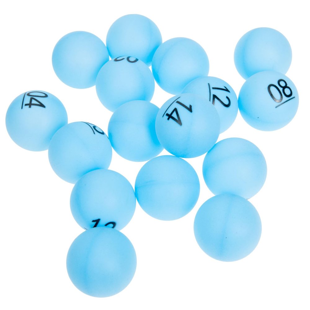 BESPORTBLE 16pcs Lottery Balls for Party Games Seamless Design Raffle Drawing Balls for Bingo Betting and Education Activities
