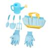 BESPORTBLE Kids Gardening Tools Set Plastic Shovel Rake and Watering Can for Boys and Girls Garden Tool Kit with Tote Bag for Planting view 1