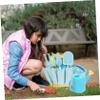 BESPORTBLE Kids Gardening Tools Set Plastic Shovel Rake and Watering Can for Boys and Girls Garden Tool Kit with Tote Bag for Planting view 4