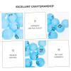 Abaodam 16pcs Plastic Lottery Balls Pong Balls for Party Raffle Game Numbers Seamless Raffle for Entertainment view 3