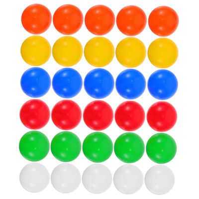 JECOMPRIS 30pcs Openable Seamless Balls Raffle Drawing Props for Parties Games Events Reusable Bar Game Supplies