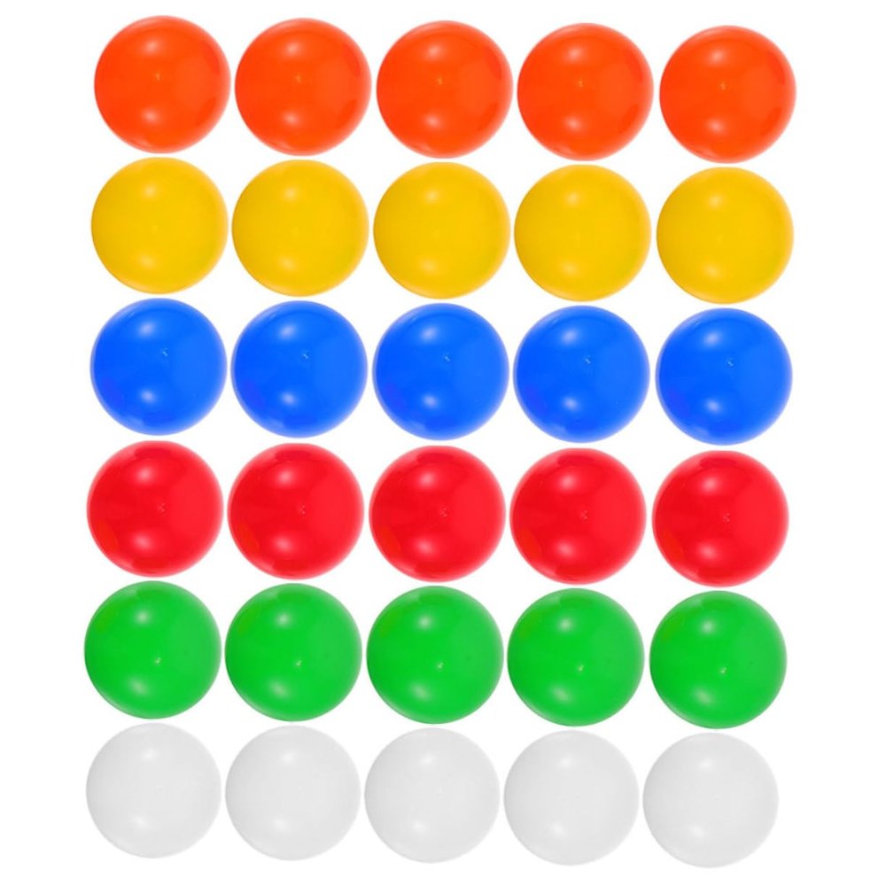 JECOMPRIS 30pcs Openable Seamless Balls Raffle Drawing Props for Parties Games Events Reusable Bar Game Supplies