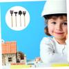 YARNOW 4pcs Mini Gardening Tools for Fun and Engaging Mini Shovels Rakes and Forks for Imaginative Play and Garden Activities and Fairy Garden Decor view 3