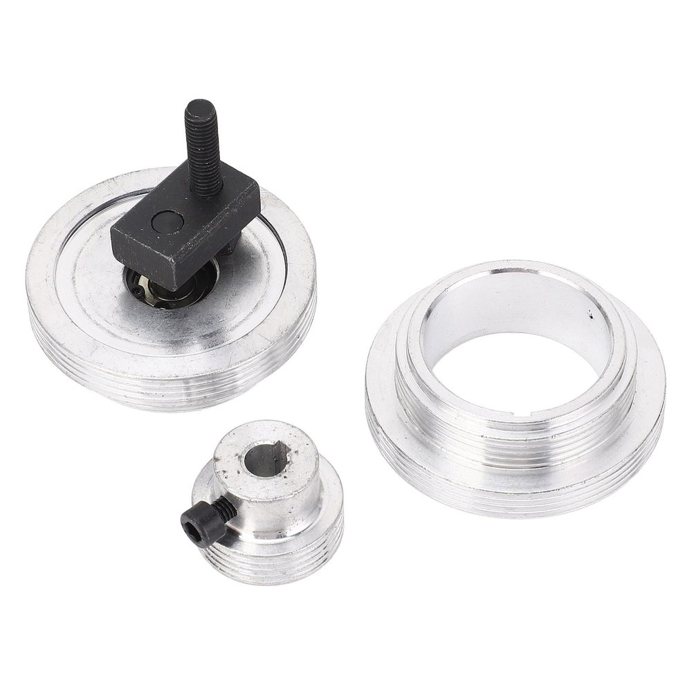 Belt Bearing Pulley Aluminium Alloy Mini Lathe Transition and Motor Belt Pulley for MX-210 WM-210 8x16 220x400 220x600