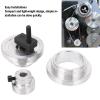 Belt Bearing Pulley Aluminium Alloy Mini Lathe Transition and Motor Belt Pulley for MX-210 WM-210 8x16 220x400 220x600 view 2