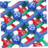 Vaguelly Multi-Color Bingo Balls for Lottery Games 49pcs Small Raffle Game Balls for Parties Manual Drawing and Fun Activities view 3