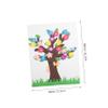 LRXIYODE Felt Story Board Kit for Kids Flower and Butterfly Decor Preschool Wall Tree Decor Interactive Felt Activities for Classroom and Home view 2
