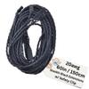 BackBay R/C 150CM / 60in 20awg Twisted Servo Extension Cable w/Safety Clip - All Black/Stealth Series - 100 Strands for RC Planes, Drones, Trucks, E-Bikes - 11 Lengths / 5 Wires Per Pack view 1