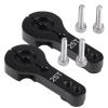 Beufee 2PCS 25T Servo Horn, Servo Horns Metal Steering Arm 25T Teeth Servo Horn RC Clamping Arm RC Accessory view 1