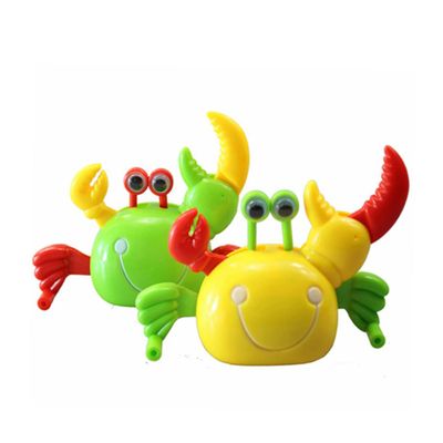 BESPORTBLE 4pcs Cartoon Wind Up Crabs Clockwork Crabs for Fun Plastic Wind Up Present for Enhances Coordination and Imaginative Play