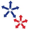 Yardwe 5pcs DIY Clock Toy Movable Hands Analog Boys and Girls Learning Clock Creative Educational Tool for Classroom and Home view 1