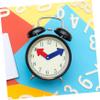 Yardwe 5pcs DIY Clock Toy Movable Hands Analog Boys and Girls Learning Clock Creative Educational Tool for Classroom and Home view 4