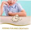 TEHAUX 2sets DIY Wooden Clock Educational Toys for Boys and Girls Math Learning Classroom Supplies Homeschooling Boy Girl Math Manipulatives view 3