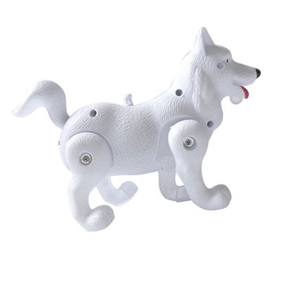 KESYOO Luminous Music Electric Dog Toy Random Color Dog Shaped Boys and Girls Toy Interactive Puppy Plaything Glowing Features and Sounds for Children