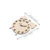 LALAFINA 2sets Educational Wooden Toy Clock Montessori Learning Clock Kit Boys and Girls Math for Early Learning Toy for Toddlers of Wooden Alarm Accessories view 2