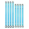 RC Car Parts for MN128 MN86S MN86K MN86 MN86KS for MN G500 1/12 Metal Pull Rod Link Rod Linkage Modification Decoration Upgrade Parts RC Car Accessories(Blue) view 1