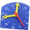 KOMBIUDA 1set Boy Teaching Clock Interactive Classroom Timepiece Stamps Educational Learning Cards for Home School Fun Clock Model for Boys and Girls to Learn view 3