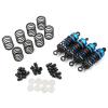 jnxwenu Aluminum Big BORE GO 55MM Damper Set 4PCS for 1/10 RC Touring CAR #for BBG-0055(Blue) view 1