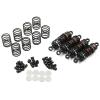 jnxwenu Aluminum Big BORE GO 55MM Damper Set 4PCS for 1/10 RC Touring CAR #for BBG-0055(Blue) view 2