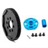 RC Spare Part Compatible with Tamiya for TT02 1/10 RC Car Upgrade Parts Accessories 64T Spur Gear and Gear Mount High for Speed Set 54500 view 1