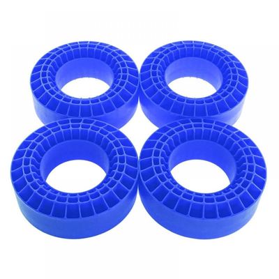 4 Pieces Rubber Foam Insert Compatible with 1.9 Inch 2.2 Inch Wheel Tires Compatible with 1/10 RC Crawler Blue Color