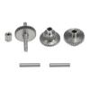 15g Stainless Steel Transmission Gear Pinion Set for TRX4M Upgrade 1/18 RC Crawler Car (9.7:1) view 3