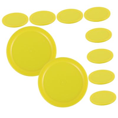 Abaodam 1set Table Hockey Durable Plastic Replacement for Ice Hockey Games Versatile for All Skill Levels for Game Rooms Parties 10pcs