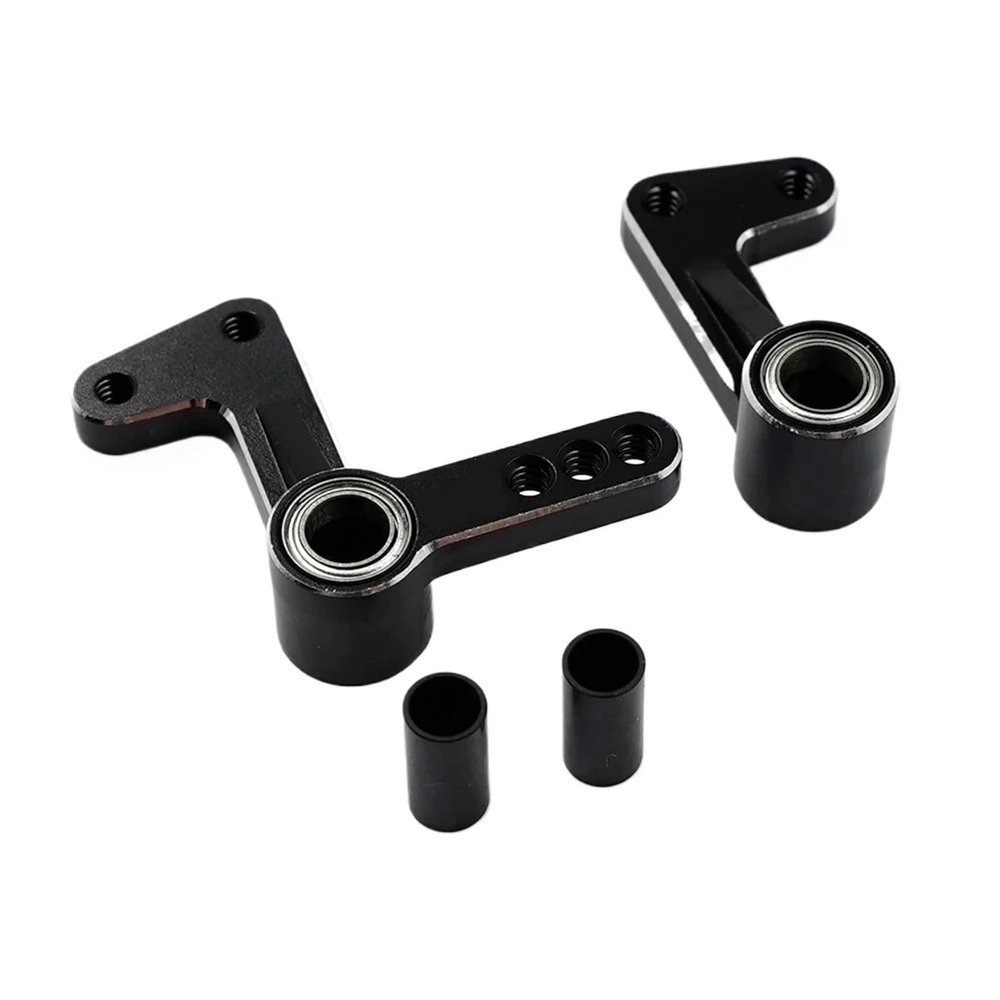 jnxwenu Aluminum Bearing Steering Set for Team for ASSOCI-ATED RC10#TARC-001BK