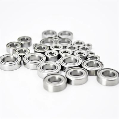 4pcs Miniature Ball Bearings 3x6x2.5 4x7x2.5 4x8x3 5x8x2.5 5x10x4 5x11x4 6x12x4 8x12x3.5 10x15x4 12x18x4mm RC Car Bearing Set(6x17x6mm)