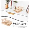 MAGICLULU Elegant Doll Toy Display Rack Portable Makeup Holder for Kitchen Decor view 3
