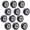 12 Pcs 625Zz Plastic Pulley Wheels with Bearings Gear view 3