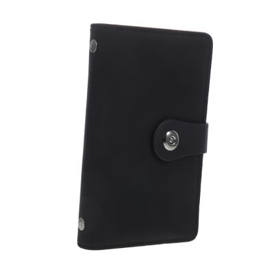 Veemoon Money Saving Book Elegant Money Organizer with Magnetic Closure Generous Capacity for Coins Currency PU Material Cash Saving Binder for Collectors