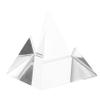 ABOOFAN Optical Glass Pyramid Prism 4-Sided Light Prism for Photography Teaching and Sun Catcher Decor for Home and Garden view 1