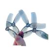 2/4/8/16 Pairs DT90 T90MMX3 Propellers 90mm 3 Piece 1.5mm PC Propellers Compatible with RC FPV Drone CL35 3.5 Inch Universal(4 Pairs Blue) view 1