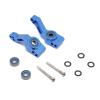 jnxwenu Alloy Rear Hub Carrier (L/R) for 1/10 for Tra-xxas for SLA-sh 2WD RC Car Upgrade Accessories(Blue with Bearing) view 1