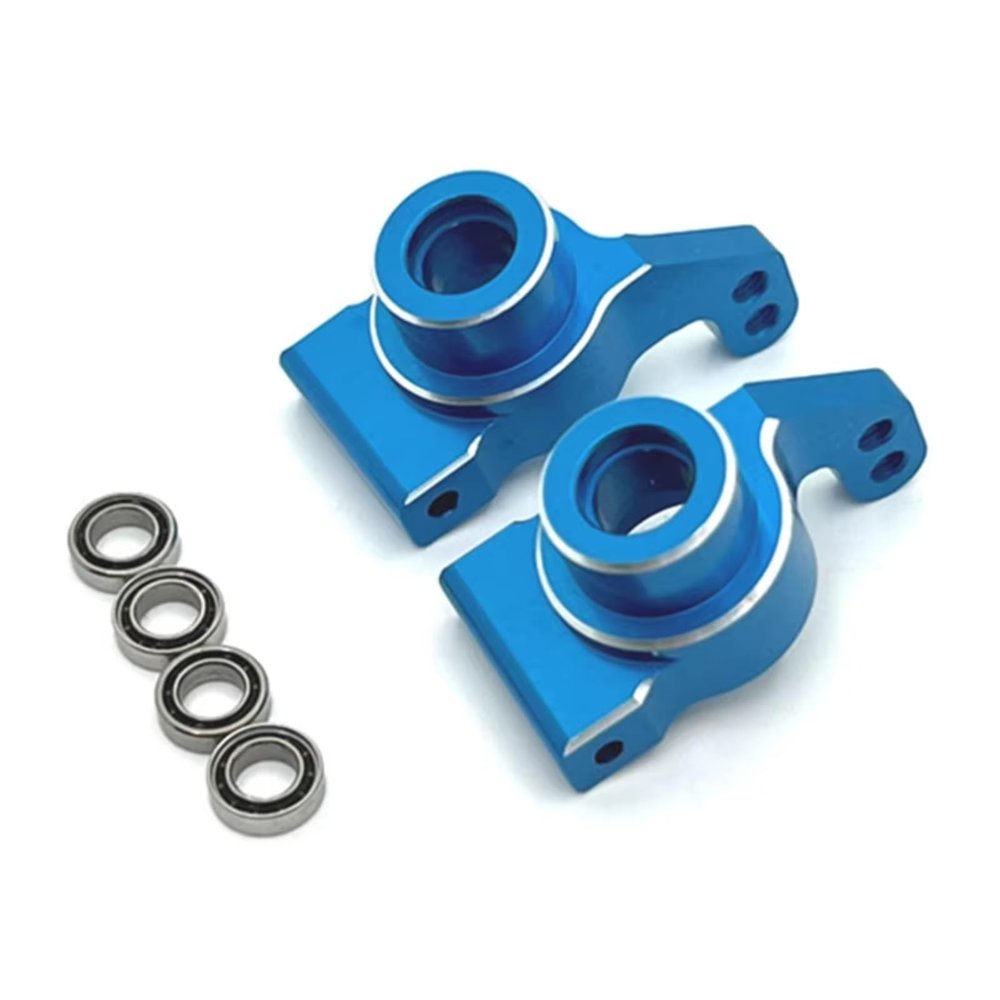 RC Spare Part Compatible with WLtoys 1/14 144016 124016 for RIaarIo XDKJ-001 1/12 Rc Car Accessories Parts Rear Cup Bearings Set