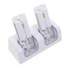 DIYEAH USB Charging Dock for Game Controllers Direct Charging Station Blue Light Indicator Compatible Rechargeable Batteries White view 1