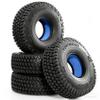 4PCS 1.9 Crawler Tires 12mm Hex 116mm OD Fit for 1/10 RC Crawler Axial SCX10 Traxxas TRX4 TRX6 AXI03007 90046 Redcat Gen 8 (1.9) view 1