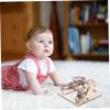 GALPADA 1Set Wooden Marble Run Puzzle Educational DIY Building Kit for Enhances Creativity Imagination Improves Hand Eye Coordination Fun Engaging Activity for Ages view 4