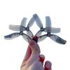 2/4/8/16 Pairs DT90 T90MMX3 Propellers 90mm 3 Piece 1.5mm PC Propellers Compatible with RC FPV Drone CL35 3.5 Inch Universal(4 Pairs Gray) view 4