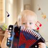  Children Mini Accordion - Toddler Button Accordion, Beginner Toy | Portable 7 Keys Button Small for Beginners, Boys And Girls Age 3+, Birthday Gift view 3