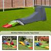 Sobana Toddler Roller Coaster Cover for Kids Up & Down Roller Coaster ,Waterproof Dust Proof Anti-UV Outdoor Roller Coaster Toys Covers(Grey,Cover only) view 3