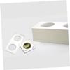 OFFSCH 300pcs Coin Collecting Holders Coin Paper Clip Storage Case Stamp Holders Money Storage Case Protective Cover view 2