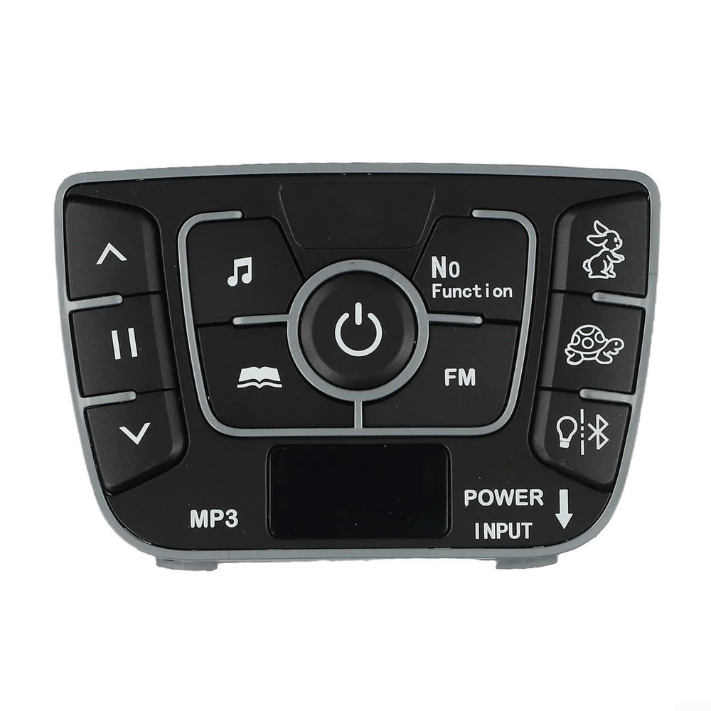 Control Panel for 12V Strollers with Music Playback, Storytelling, and Speed Adjusting Functionality (B 12V)